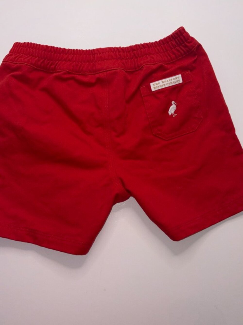 Boys' The Beaufort Bonnet Company TBBC Sheffield Shorts Red Pull-On size 10